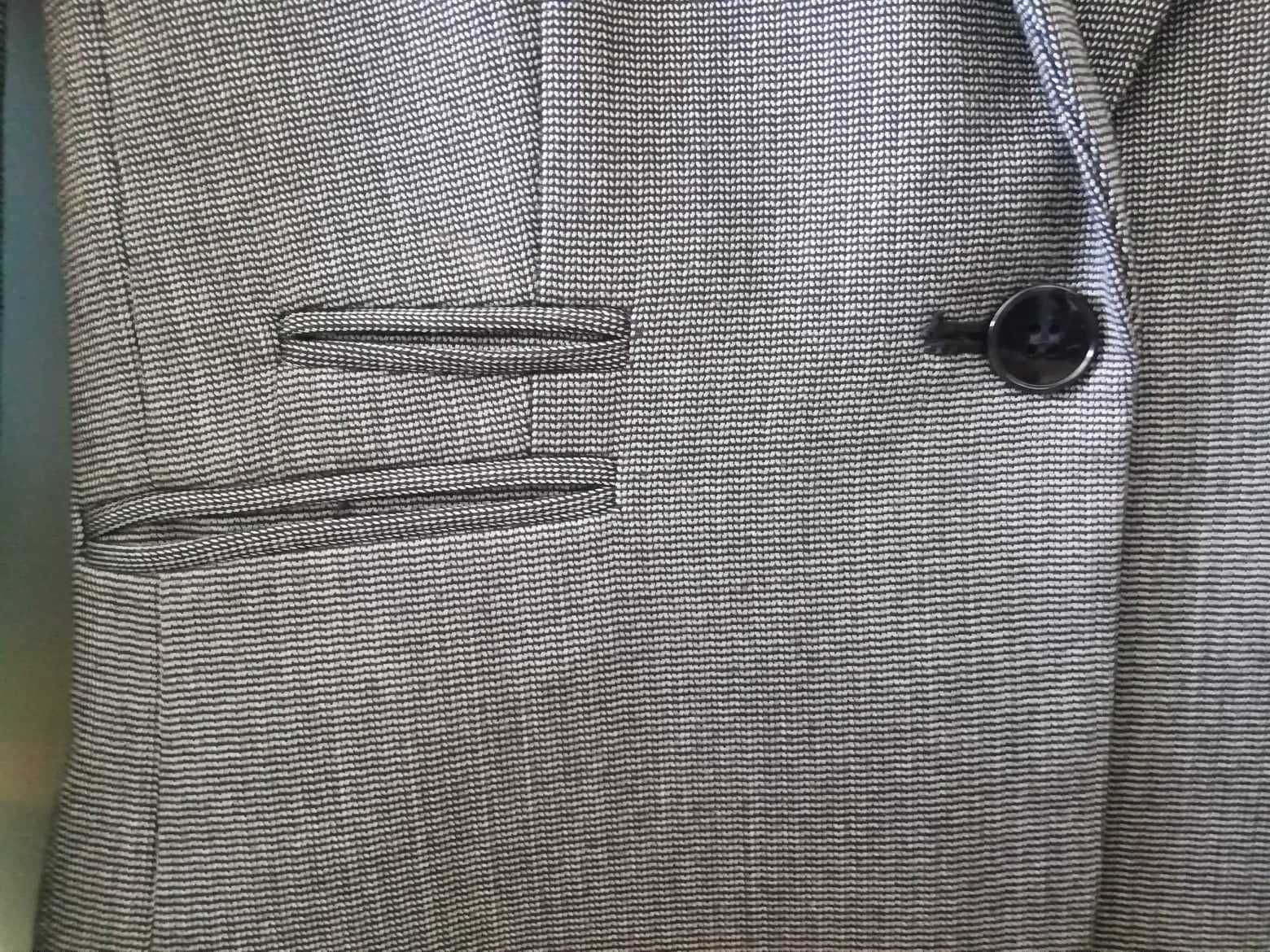 Blazer Cinzento H&M