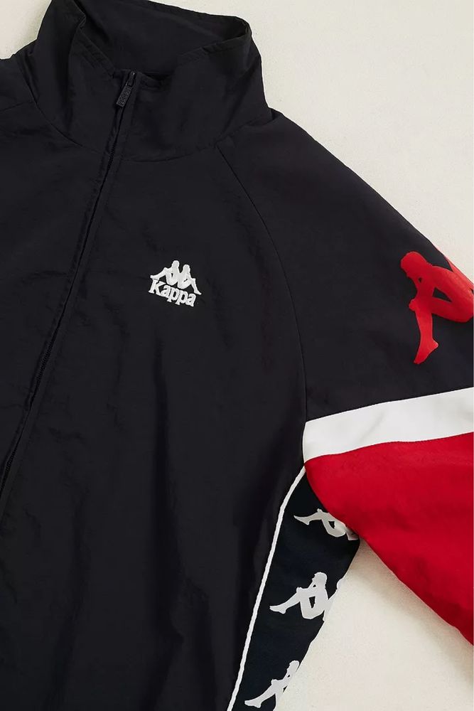 Олімпійка Kappa Vintage Red/Black, розмір M-L