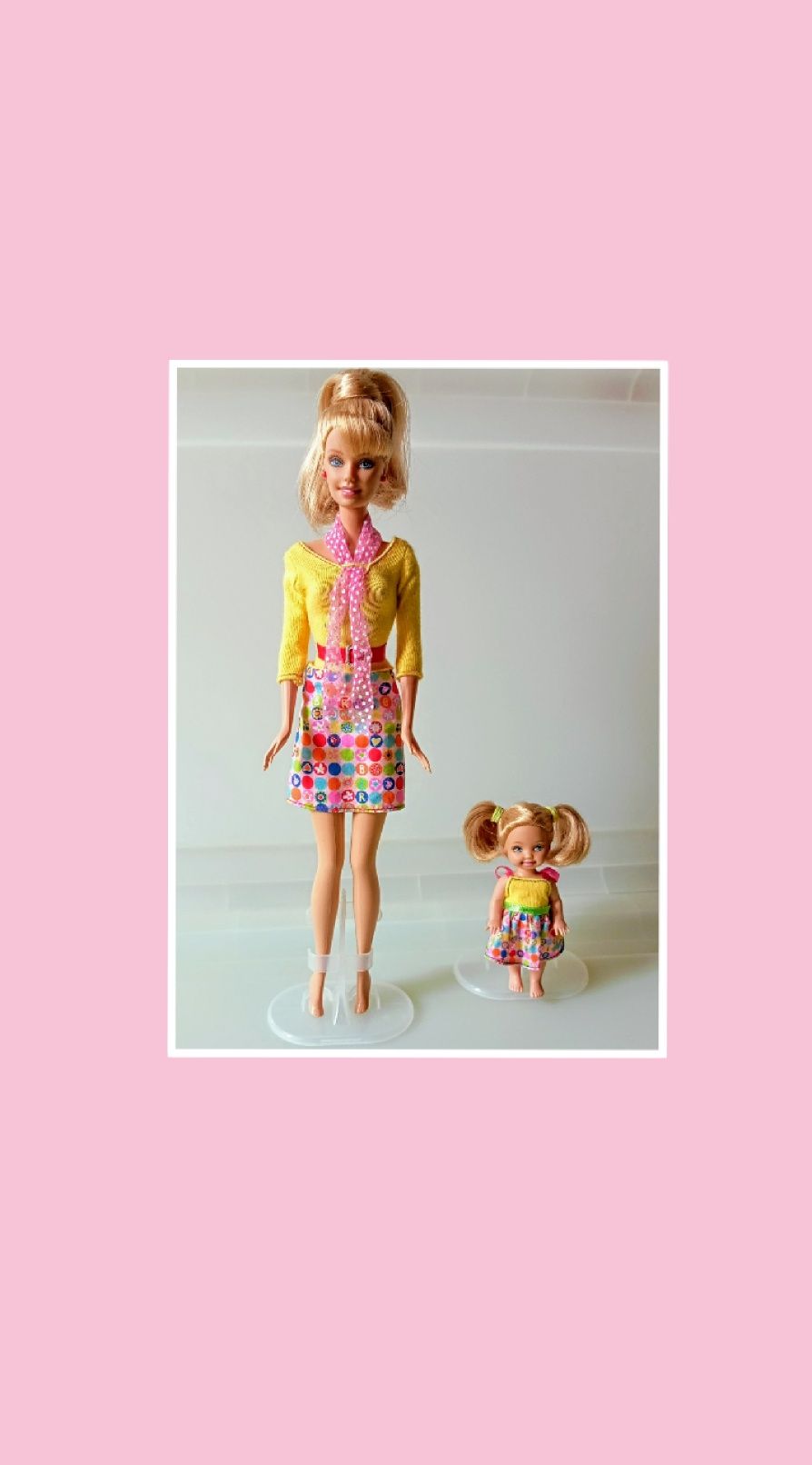 Barbie e Kelly Professora de artes 2002.