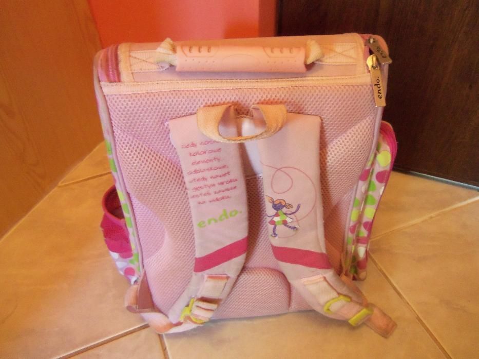 Plecak szkolny endo-Rossman + piórnik gratis.