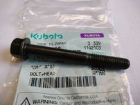 Śruba głowicy silnik Kubota D722 D902 Z402 Z482 Z602 oryginał