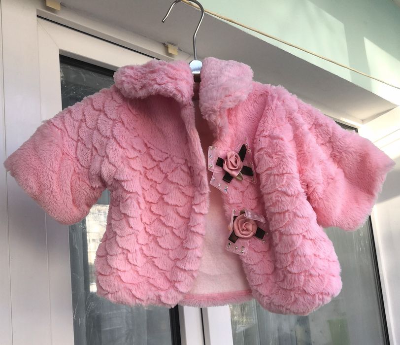 Дитяча перелина. Дитяча накидка (болеро) на 3-4 роки