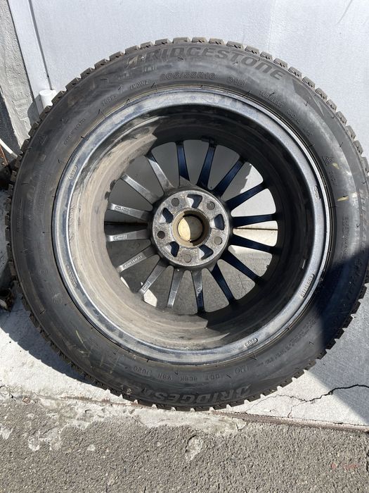 Продам диски з зимовою резиною. 205 55 16. Зима