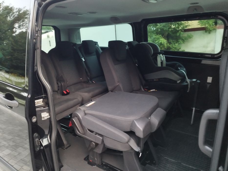 ford transit CUSTOM 9 - osobowy 2,0 diesel czarny
