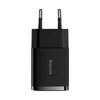 Baseus Ładowarka Sieciowa Compact - 2Xusb - 10,5W (Ccxj010201) Czarna