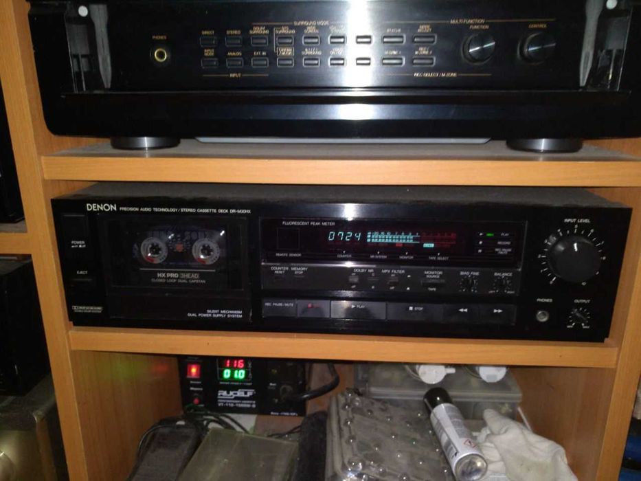 Кассетная дека Denon DR-M30HX предтоповая трехголовочная S&F