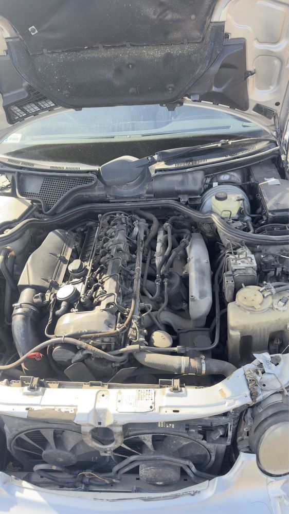 Розбор Мерседеса W210 рест на моторі 3.2
