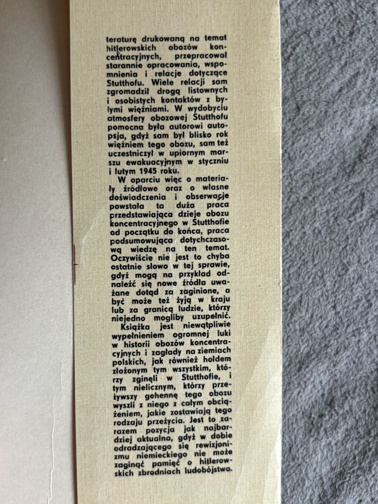 Obóz koncentracyjny Stutthof Krzysztof Dunin-Wąsowicz