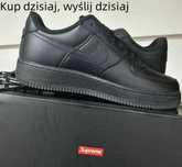 ButySportoweNikeAirForce1XSupremeBlack Roz.40.5