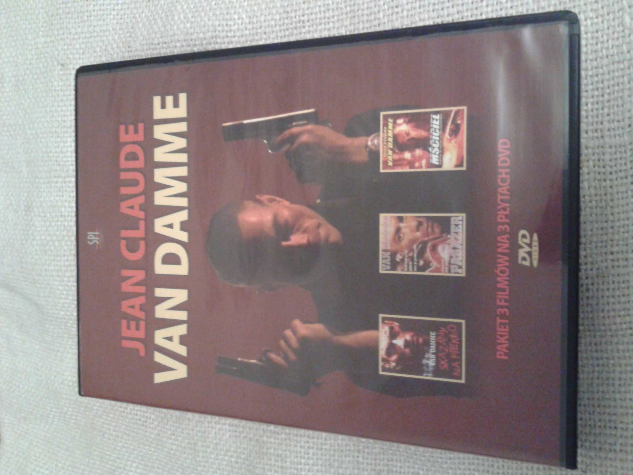 Jean Claude Van Damme-  Pasażer,Skazany na piekło,Mściciel 3 DVD