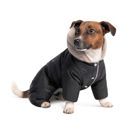 Теплий костюм для собаки  Pet Fashion black (розміри від XXS до М)