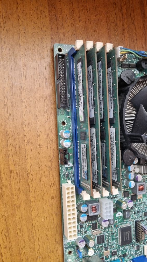 Серверна материнська плата Supermicro S8SIL-F + RAM 8Gb
