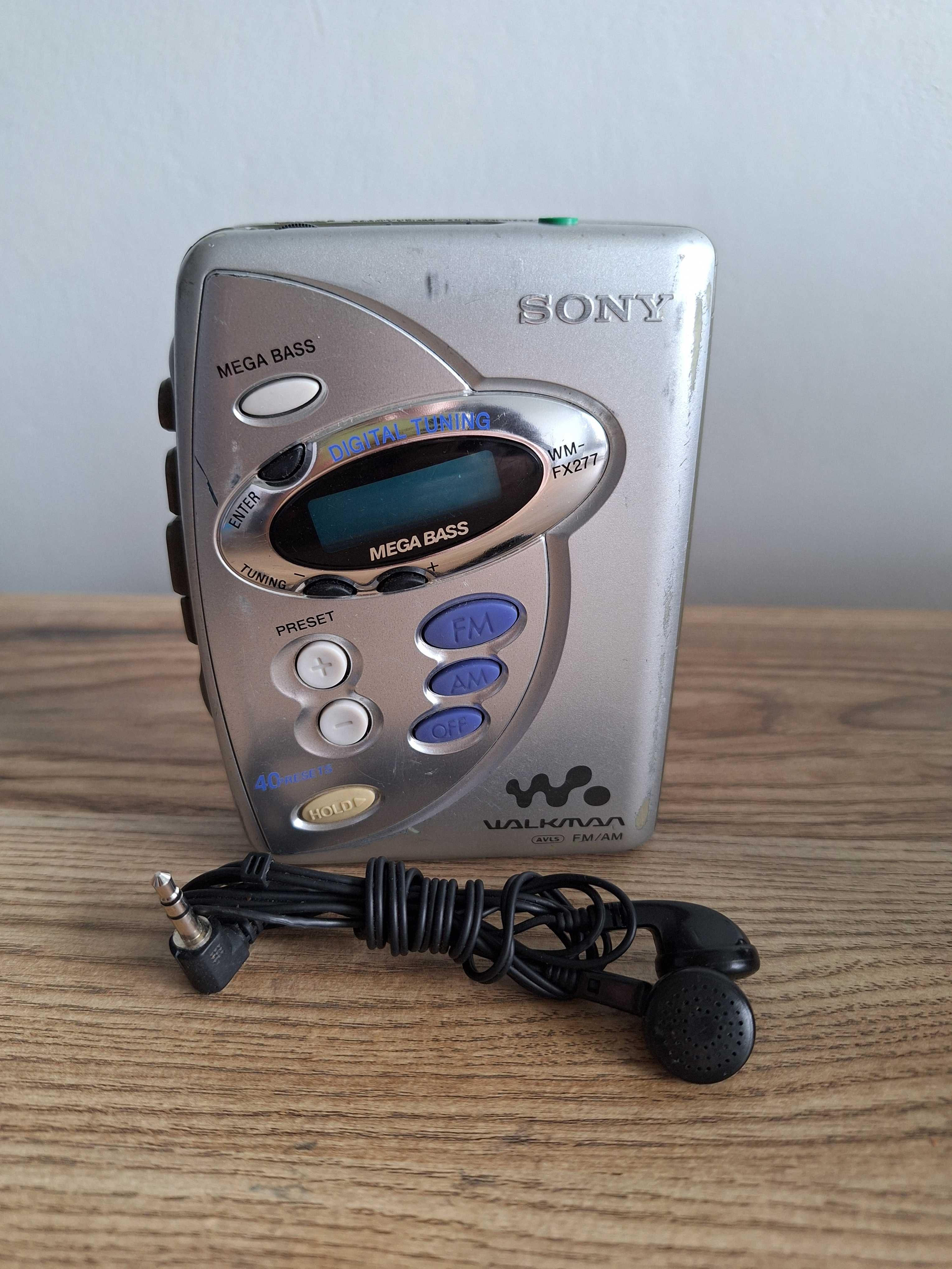 Walkman Sony WM FX277 nowe paski słuchawki