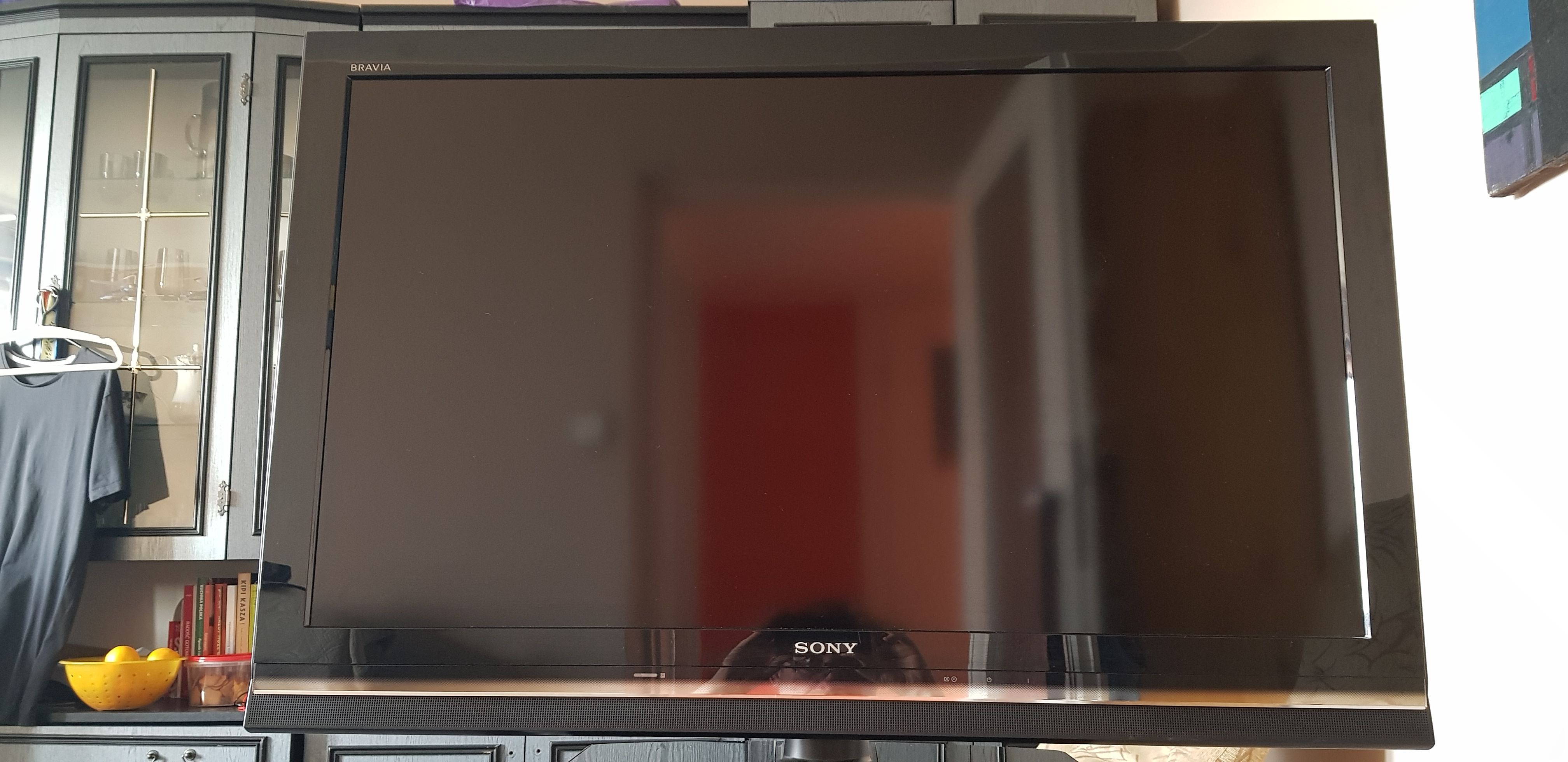 Sony Bravia KDL-40W5500 bez podstawki, uszkodzona elektronika