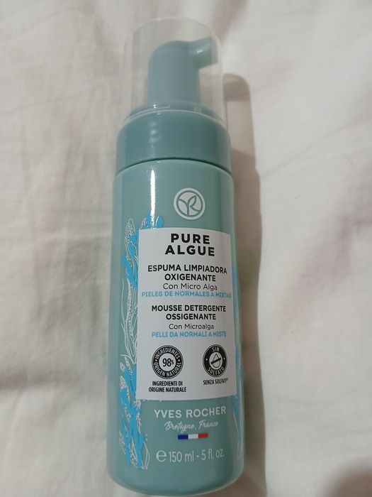 Espuma Limpeza Apaziguante Yves Rocher