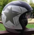 Kask otwarty, orzech jet NEXO model VINTAGE