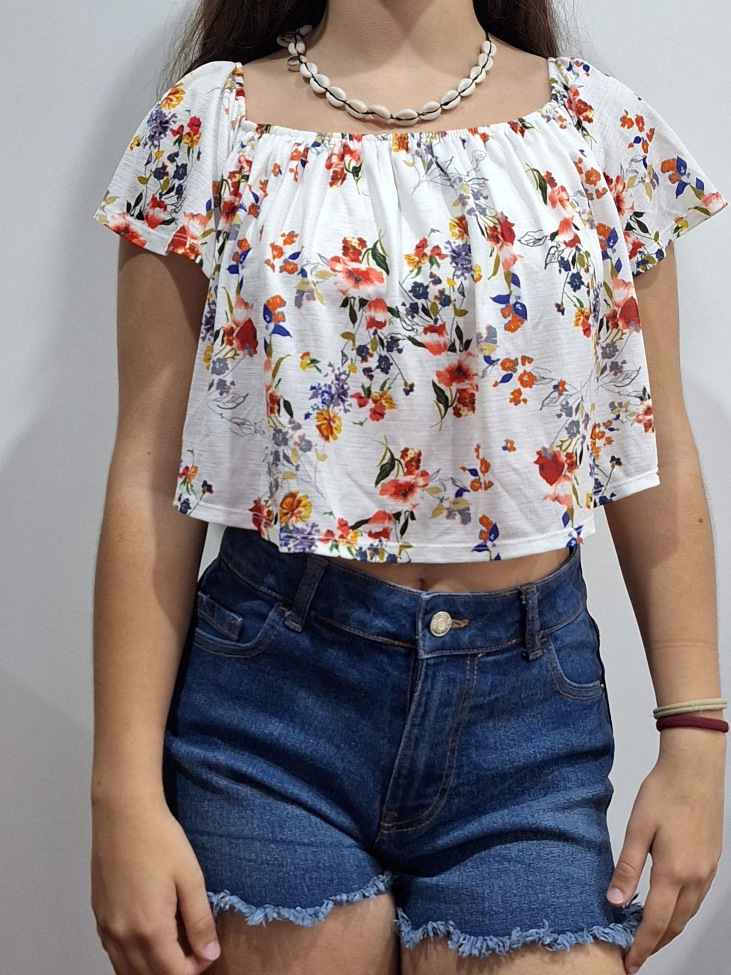 TOP Curtos Bershka XS