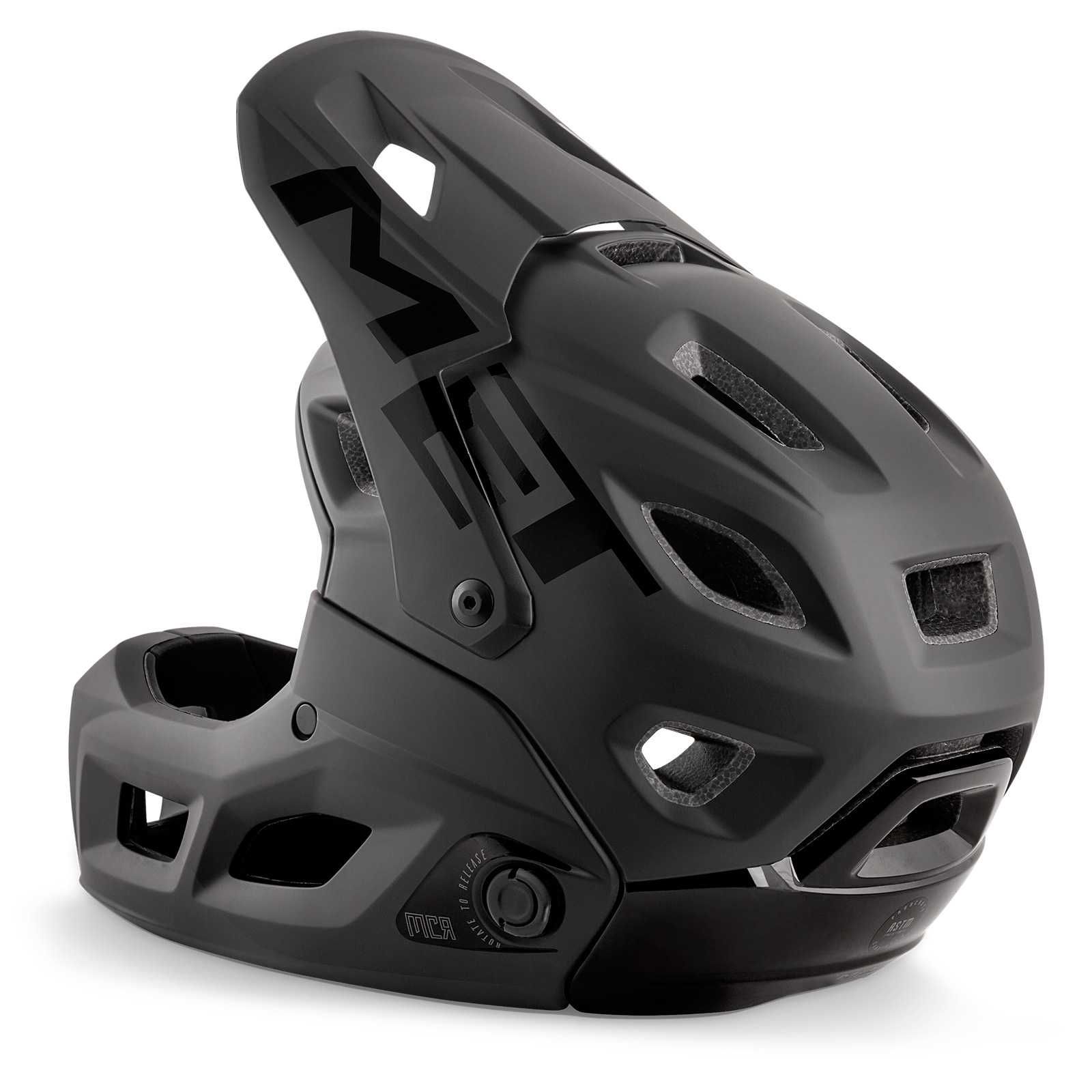 Kask Rowerowy MET Parachute MCR Mips roz.M BLACK ENDURO