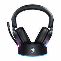 Słuchawki bezprzewodowe nauszne ROCCAT Syn Max Air, Podświetlenie RGB