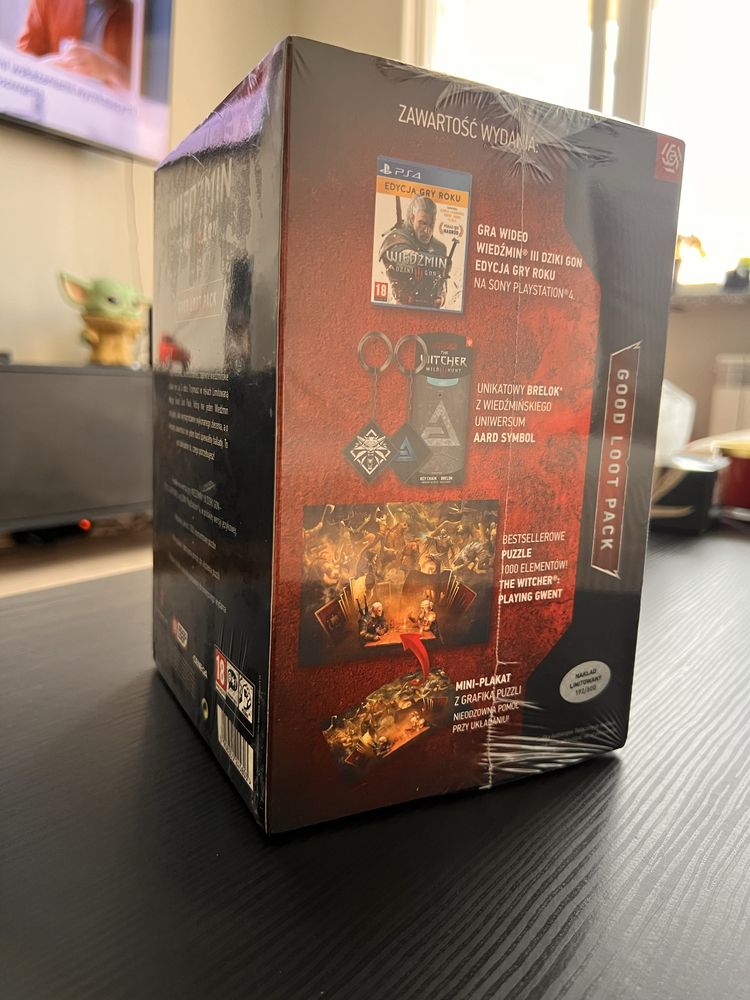 Wiedźmin 3 Good Loot Pack wersja PS4 FOLIA