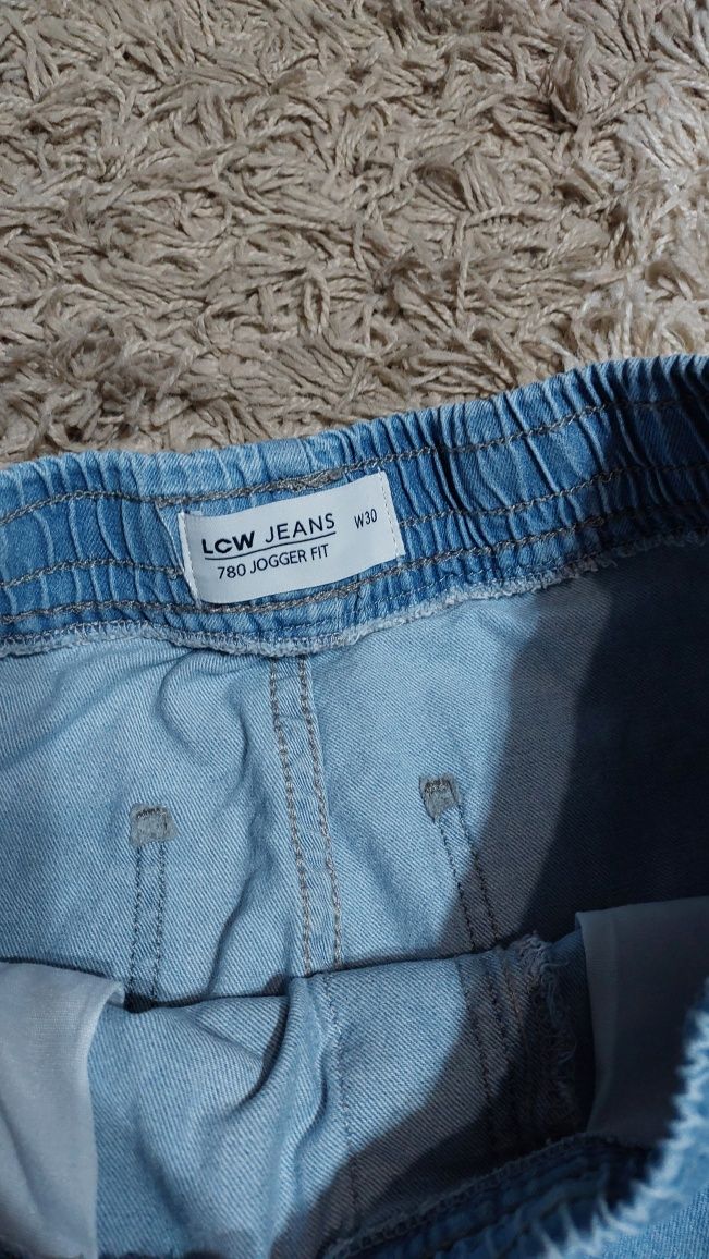 Джинси чоловічі LC Waikiki, розмір W30. Модель 780 Jogger Fit. 
Нові,