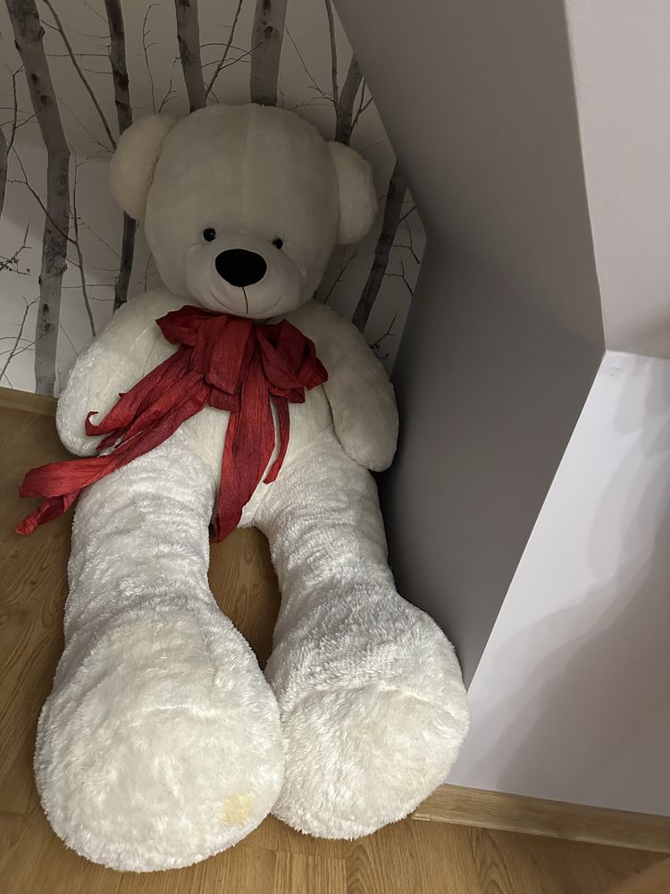 Duży miś 200 cm biały