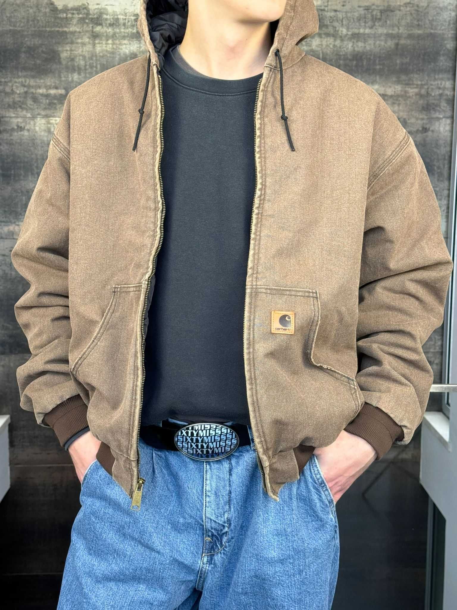 Casaco Vintage Wip Detroit Carhartt L