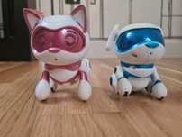Roboty pies i kot teksta