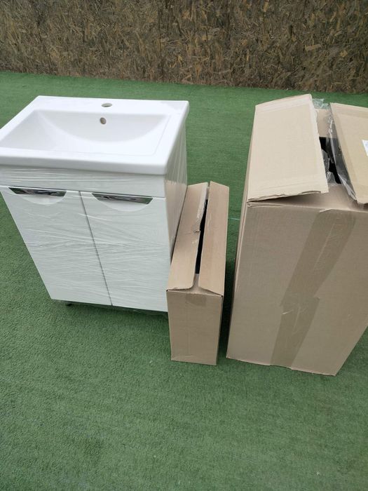 Тумба МДФ ,60 см. з умивальником в ванну кімнату.