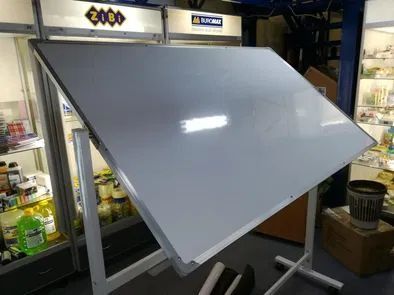 Доска офисная школьная магнитная маркерная флипчарт 90*150см -60%