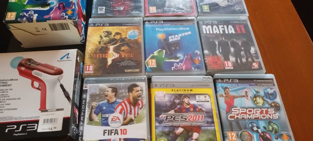 Jogos e comandos ps3