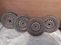 Clio II III Micra k12 4x 165/70R14 opony lato felgi komplet z 2017 r.