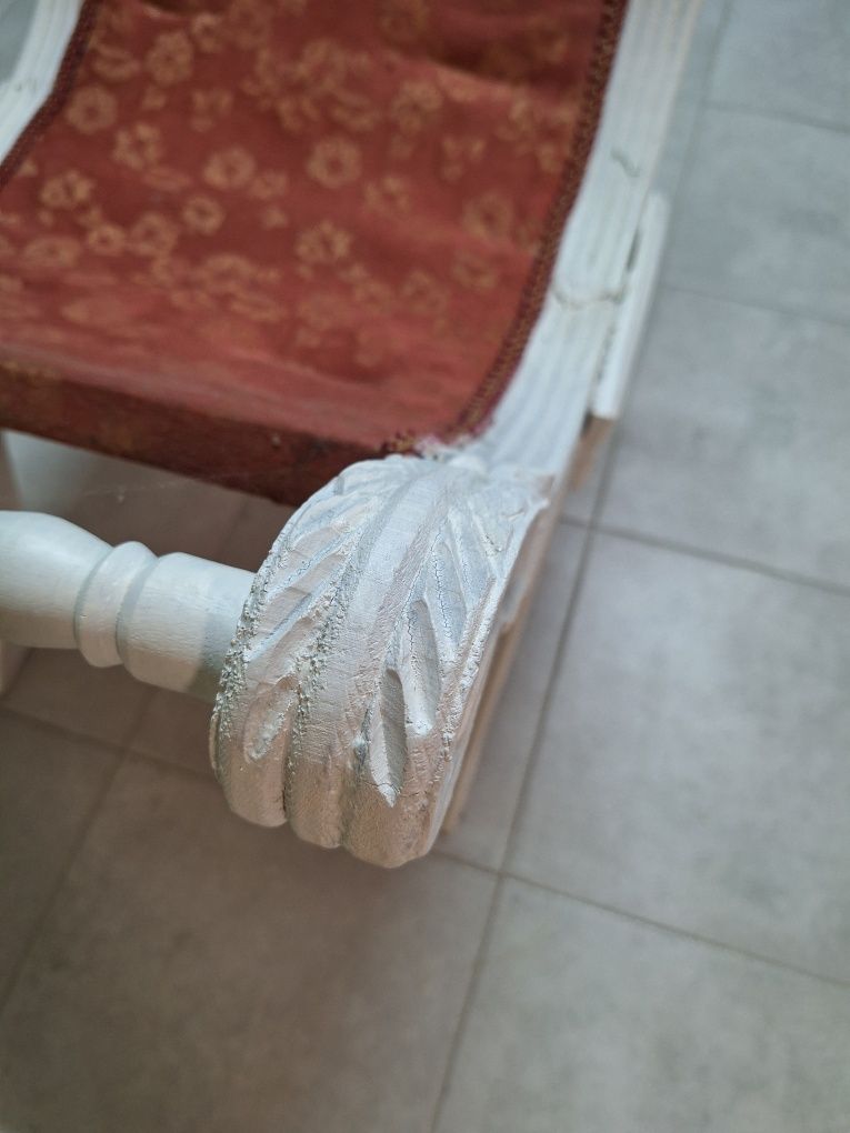 Taboret do toaletki - antyk