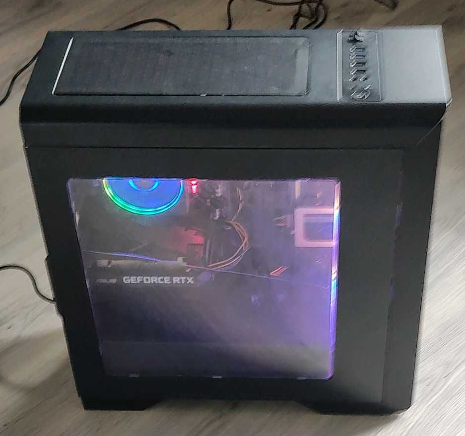 Komputer RTX3060/Ryzen 5/16GB DDR4/SSD/RGB GRY, DLSS 3
