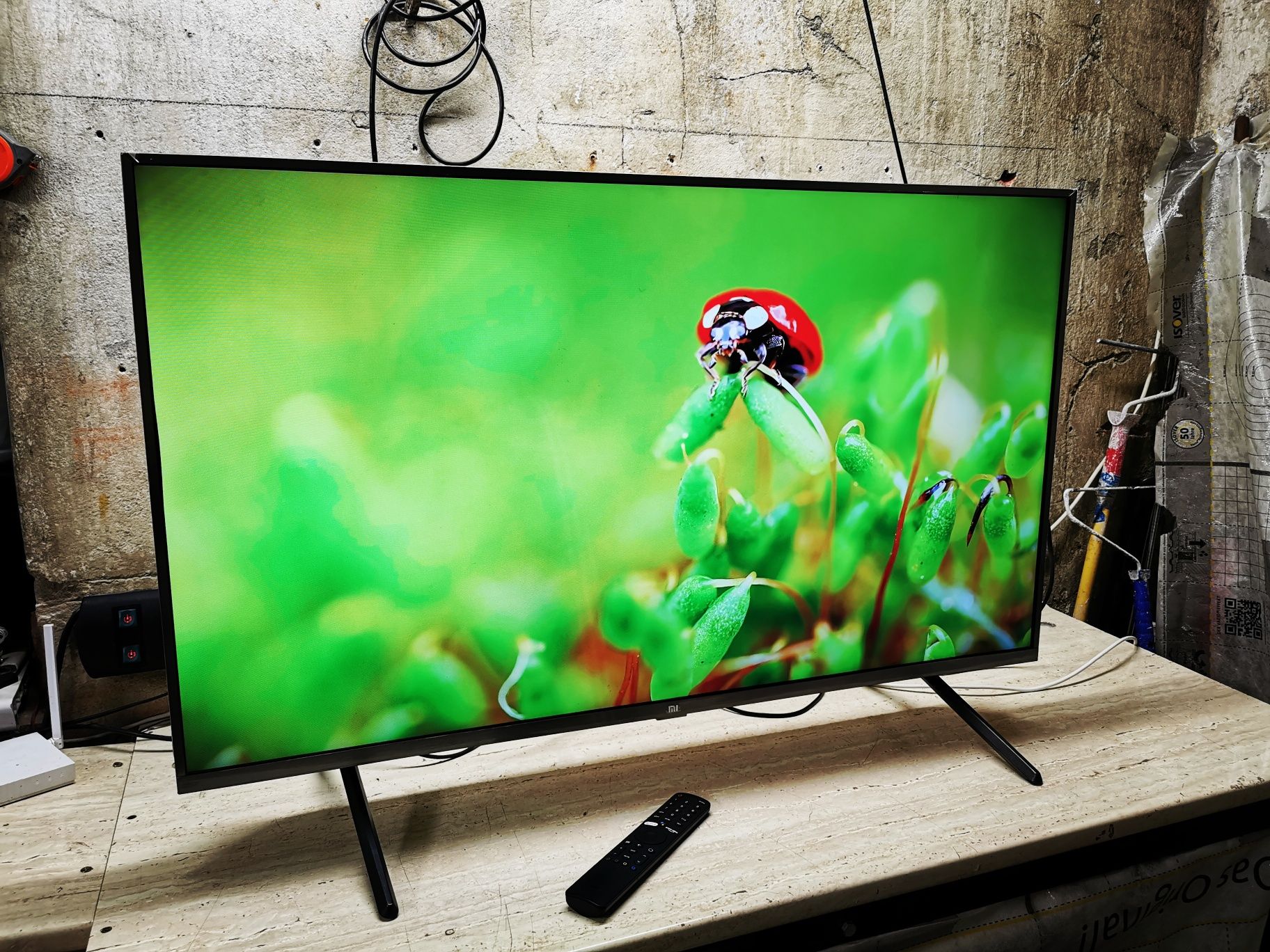 43" Xiaomi 4s android 4k  2020r  Wifi led telewizor telewizor dvbt2