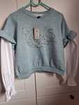 Bluzka River Island 7/8 lat