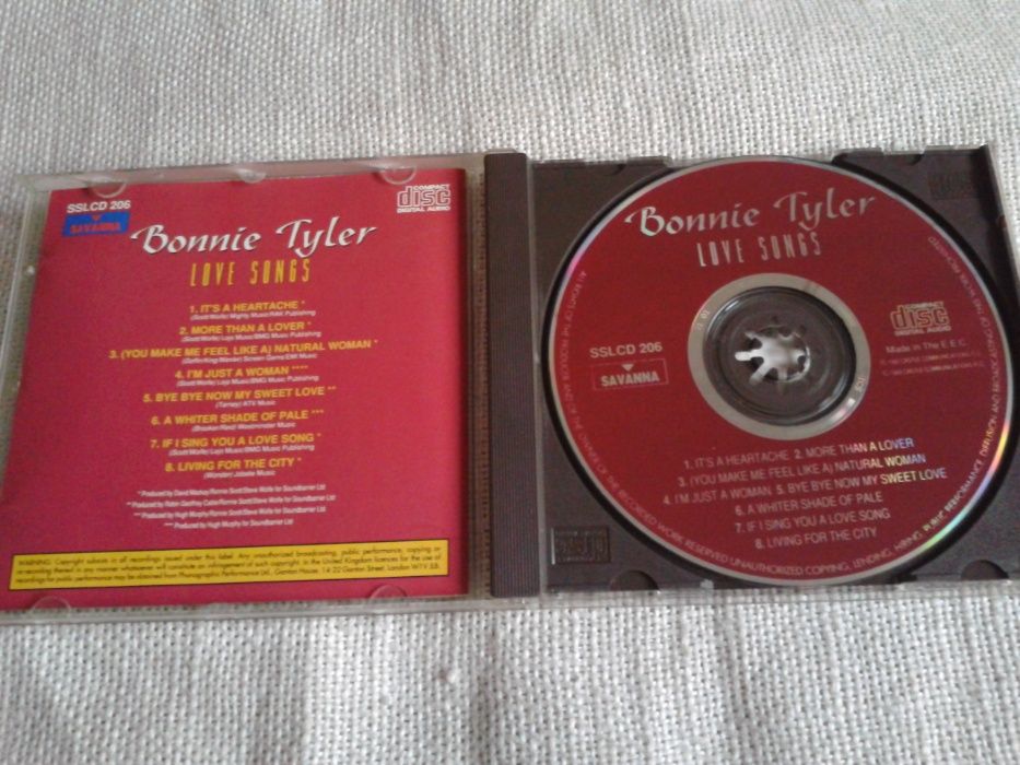 Bonnie Tyler - Love Songs CD
