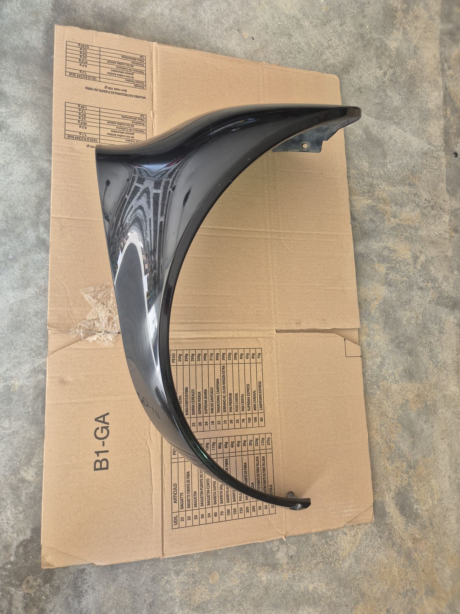plasticos /guarda lamas para smart fortwo 450 coupe