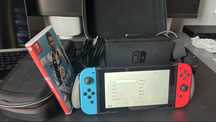 Nintendo Switch pełny zestaw, sprawne + gra