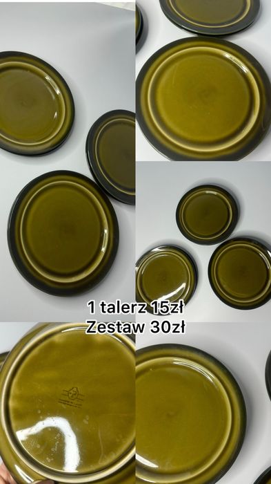 Ceramika/porcelana/szklo PRL