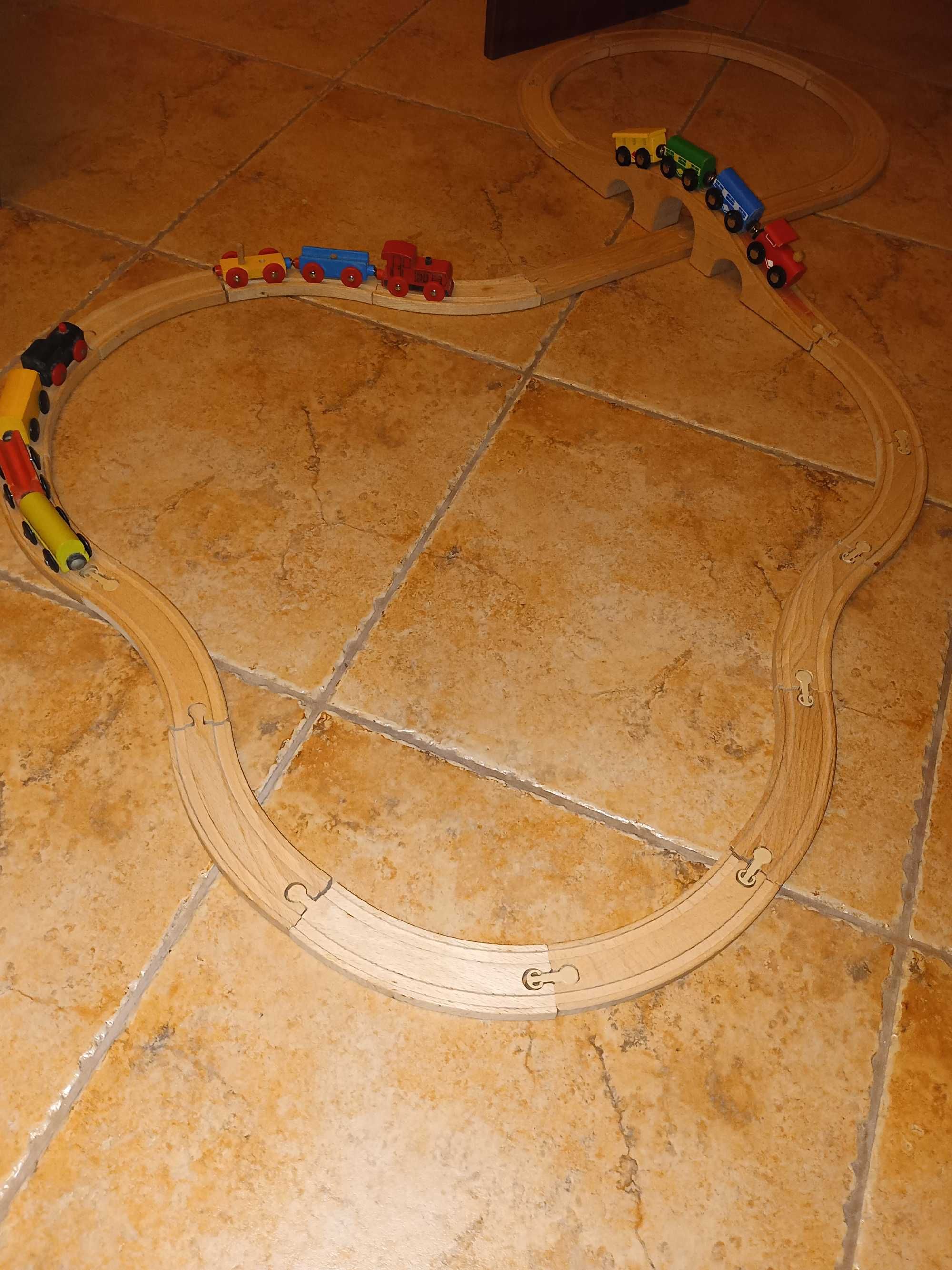 Brinquedo linha de comboio