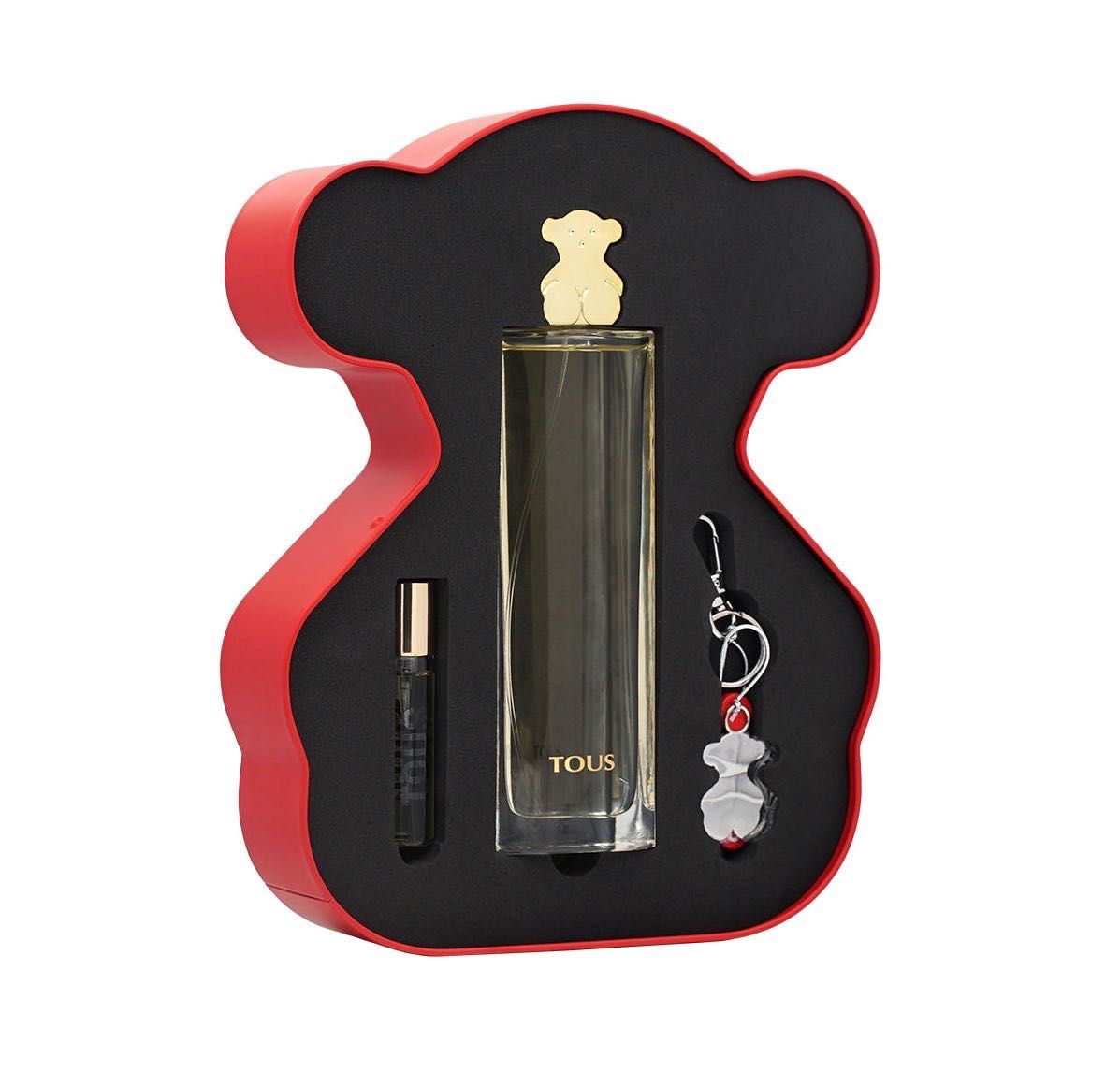 Tous Gold perfumy puszka miś logo