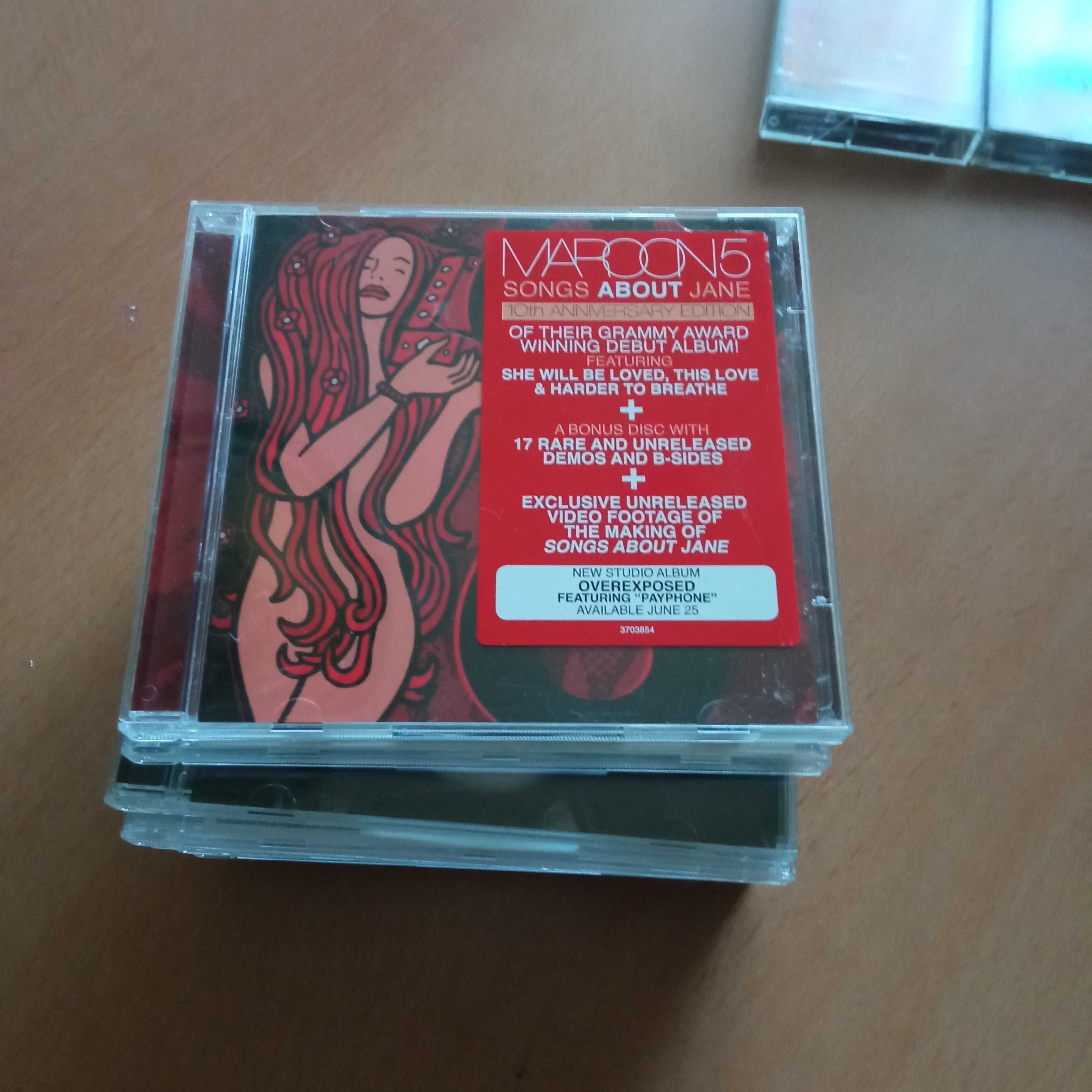 Maroon5 songs about Jane płyta CD