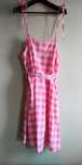 pin up girl glamour kratka piknik letnia wiązana sukienka Shein 2xl