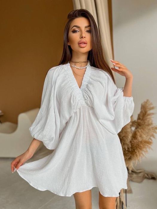 Повітряне легке платья. Натуральний муслін