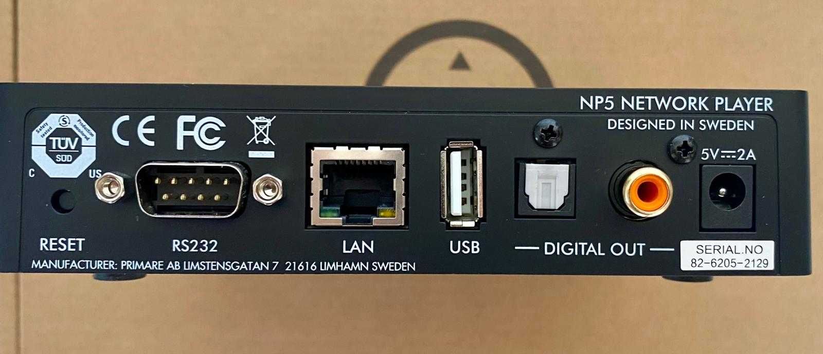 Primare NP5 Prisma MK2 - Odtwarzacz sieciowy streamer transport