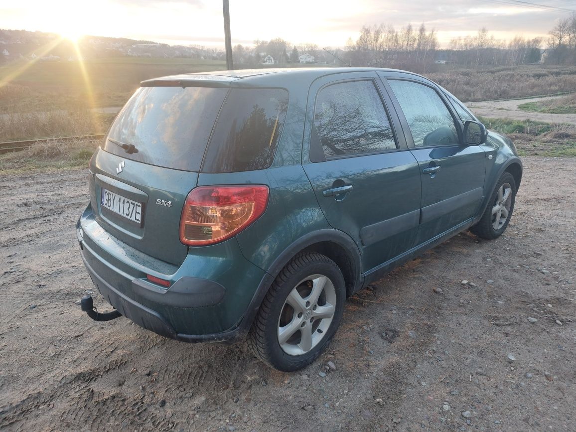 Suzuki SX4 1.5 100km 2008r. sprawne dwa komplety nowych opon