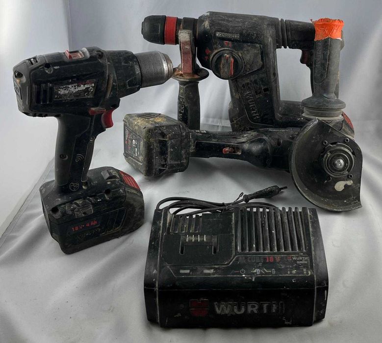 komplet narzędzi WURTH AWS18-250 COMPACT, ABS18 COMPACT, ABH 18COMPACT