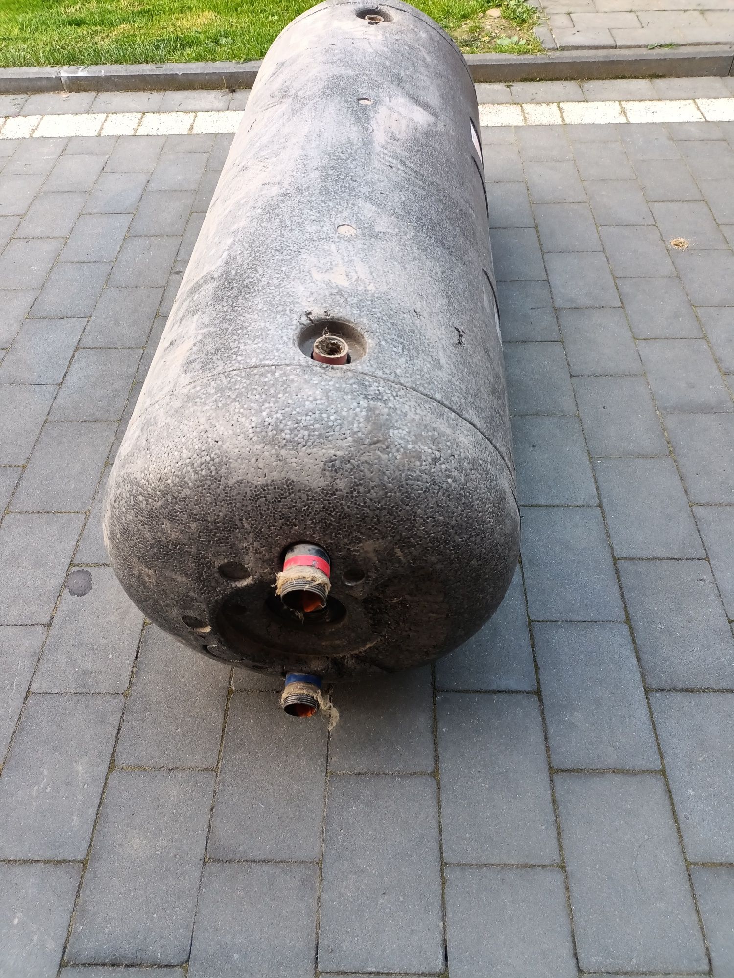 Boiler 140 L. Wymiennik C.W.U. z wężownicą.