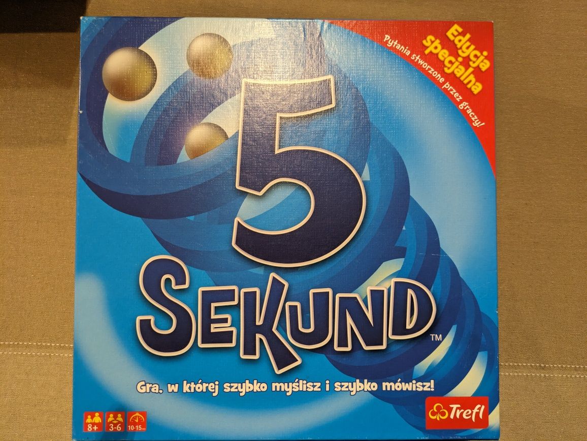 Gra planszowa 5 sekund edycja specjalna